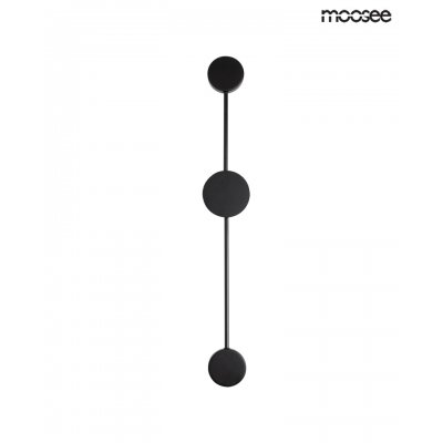 MOOSEE lampa ścienna SHADOW 2 CLOSE czarna