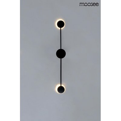 MOOSEE lampa ścienna SHADOW 2 CLOSE czarna