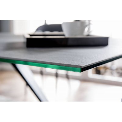 Canaletto - Stół (spiek + MDF, beczka)