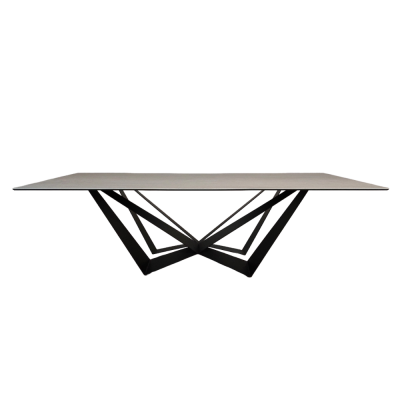 Canaletto - Stół (spiek + MDF, beczka)