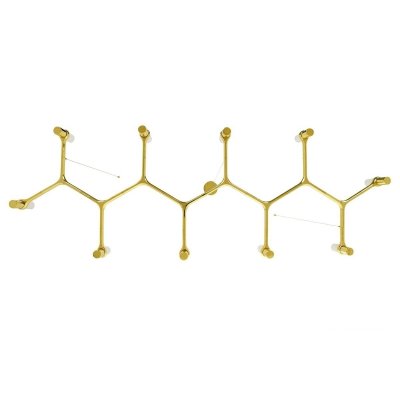 Lampa wisząca ATOMIC LONG złota