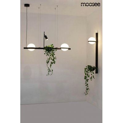 MOOSEE lampa ścienna PLANT WALL czarna