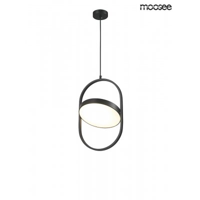 MOOSEE lampa wisząca SPINNER 19 czarna