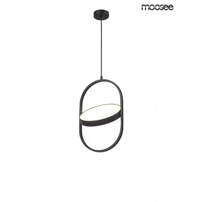 MOOSEE lampa wisząca SPINNER 19 czarna