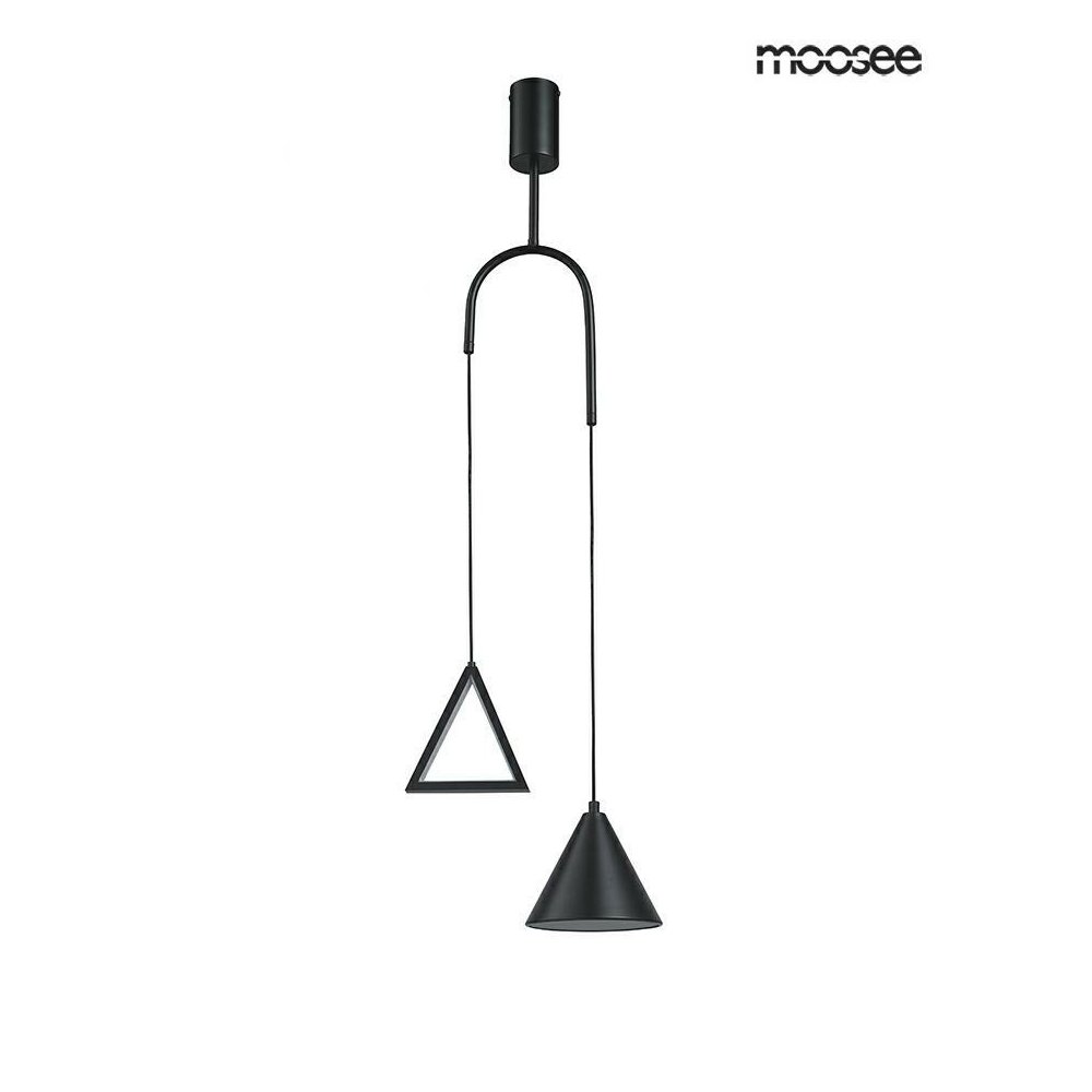MOOSEE lampa wisząca ACUSTICA czarna
