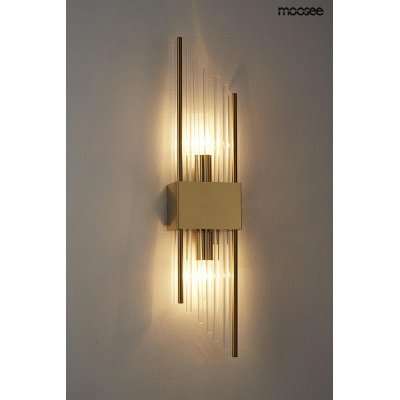 MOOSEE lampa ścienna SLANT złota