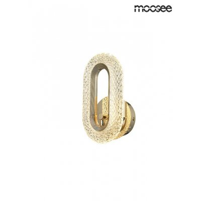 MOOSEE lampa ścienna JEWEL złota