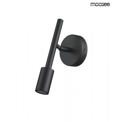 MOOSEE lampa ścienna PRISMA czarna