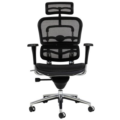 Fotel biurowy ERGOHUMAN czarny