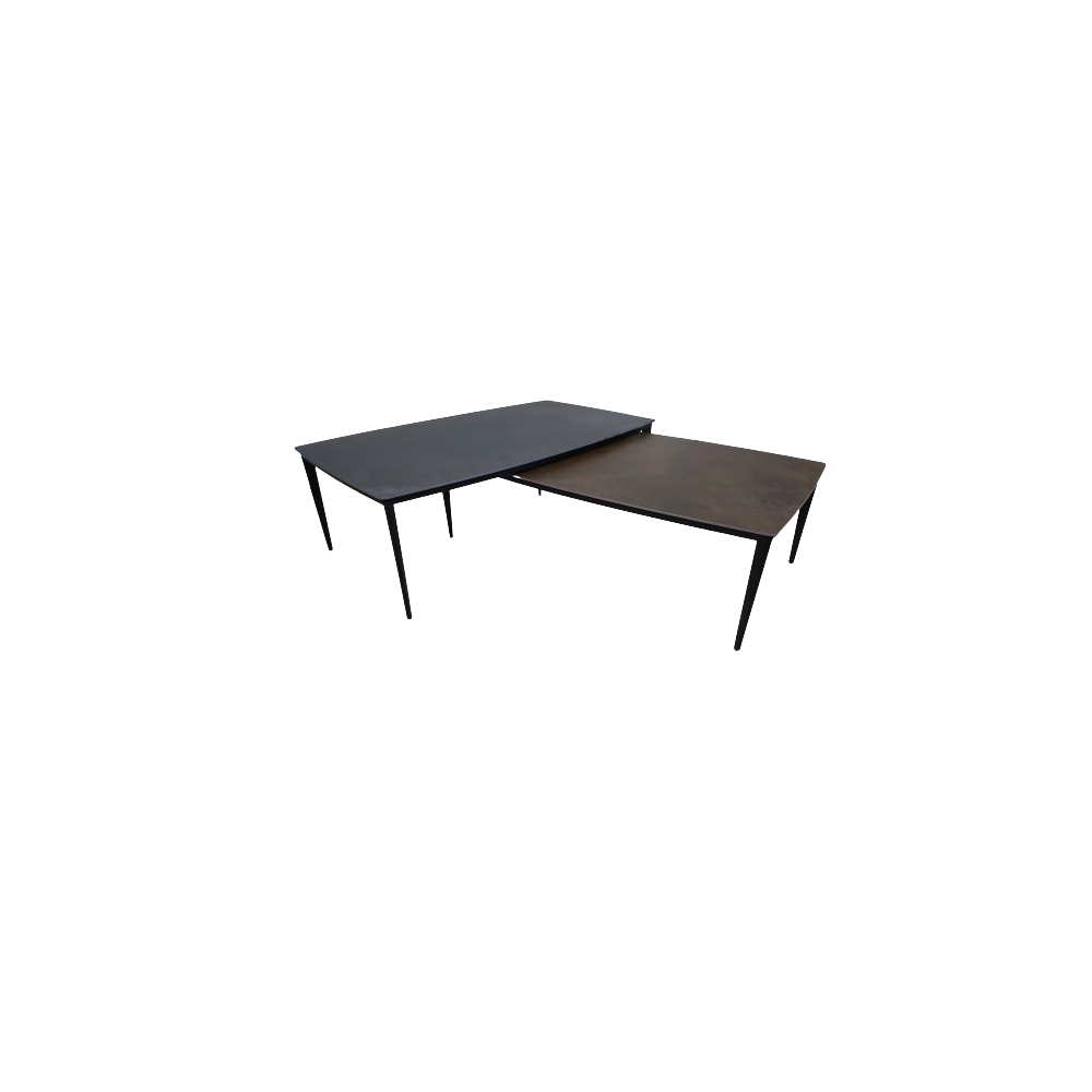 Dion - Ława (spiek + MDF, prostokąt wypukły)