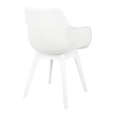 Krzesło LANDI białe - polipropylen