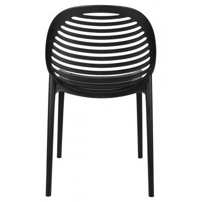 Krzesło SUNNY czarne - polipropylen