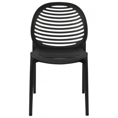 Krzesło SUNNY czarne - polipropylen