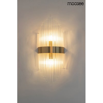 MOOSEE lampa ścienna FLORENS S złota
