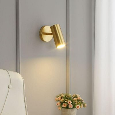 MOOSEE lampa ścienna SPOT złota