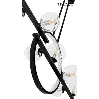 MOOSEE lampa wisząca ALURE LINE TWIN 90 czarna