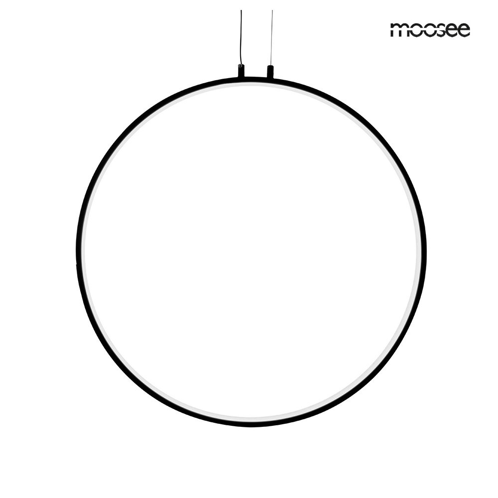 MOOSEE lampa wisząca CIRCULO 80 czarna