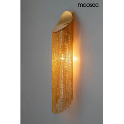 MOOSEE lampa ścienna LAMBADA złota