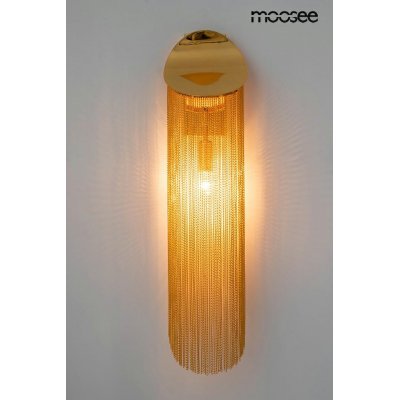 MOOSEE lampa ścienna LAMBADA złota