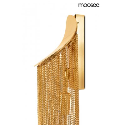 MOOSEE lampa ścienna LAMBADA złota