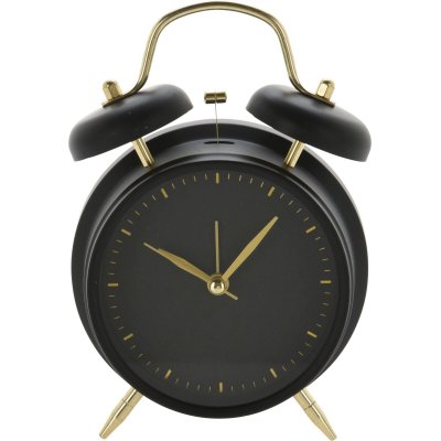 Zegar budzik Draco czarny