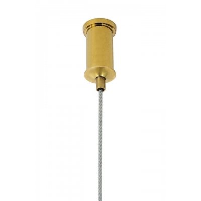 Lampa wisząca RING 100 złota - LED, stal