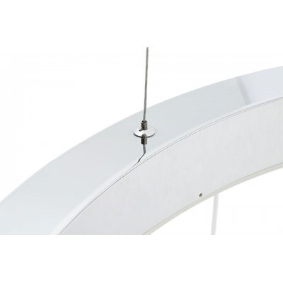 Lampa wisząca RING 60 srebrna - LED, stal polerowana