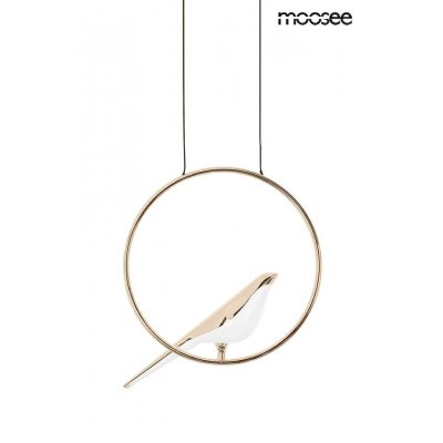 MOOSEE lampa wisząca BIRD złota