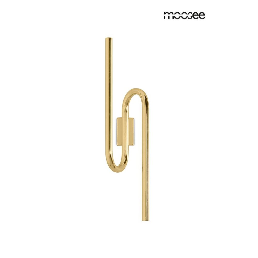 MOOSEE lampa ścienna MACAROON złota