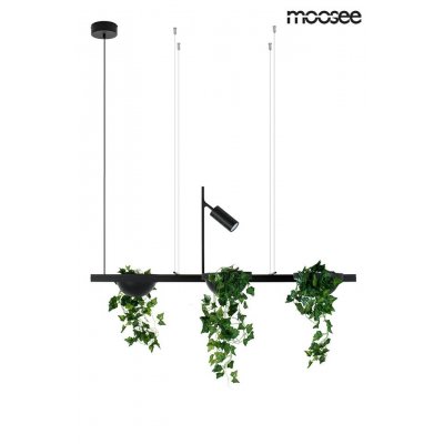 MOOSEE lampa wisząca PLANT LINE czarna