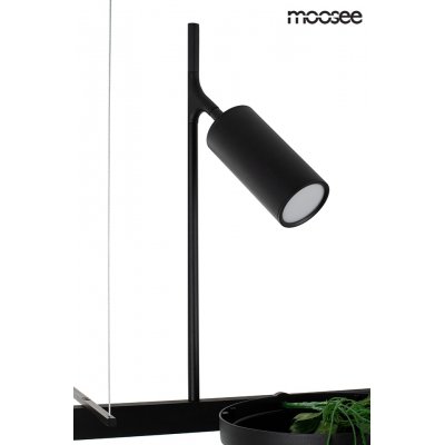 MOOSEE lampa wisząca PLANT LINE czarna