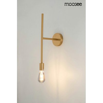 MOOSEE lampa ścienna RIVA złota