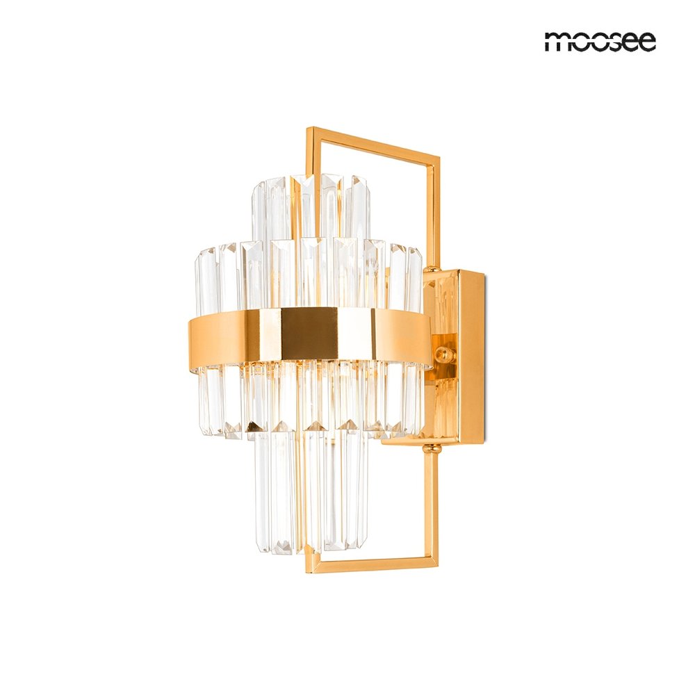 MOOSEE lampa ścienna IMPERO złota