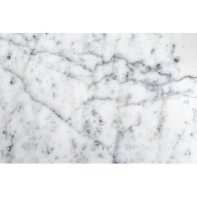 Stół TULIP ELLIPSE MARBLE CARRARA biały - blat owalny marmurowy, metal