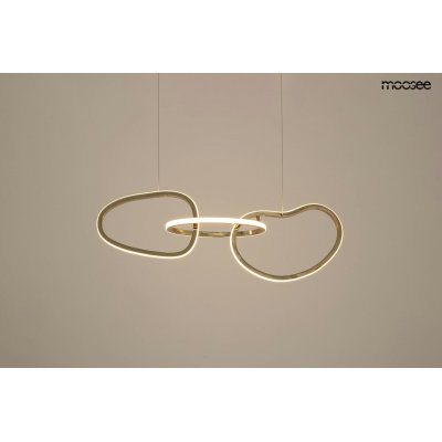 MOOSEE lampa wisząca JAZZ 3 złota