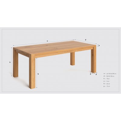 Gustav - Stół (160)