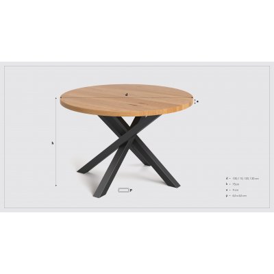 Aster - Stół okrągły