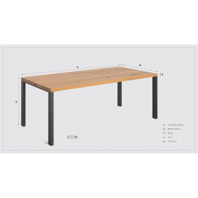 Ramme - Stół (120)