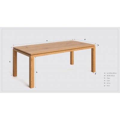 Verge - Stół (160)