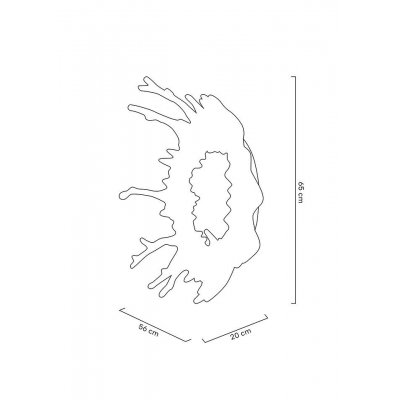 MOOSEE lampa ścienna SPLASH M