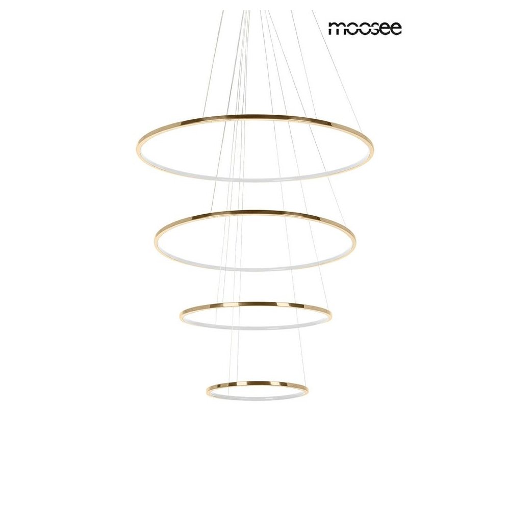 MOOSEE lampa wisząca RING SLIM M złota