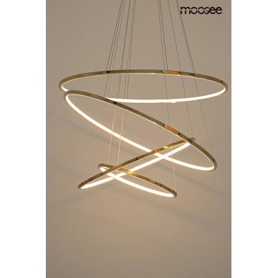 MOOSEE lampa wisząca RING SLIM M złota