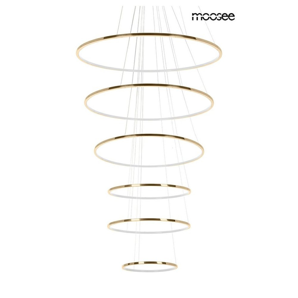 MOOSEE lampa wisząca RING SLIM XL złota