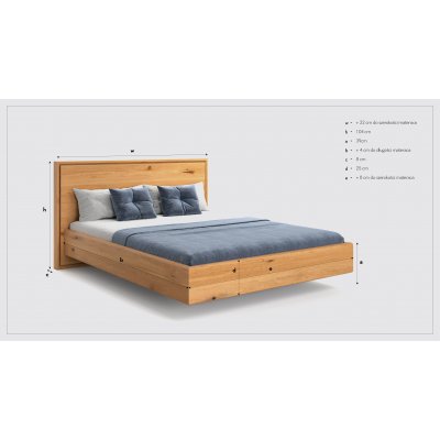 Valor - Łóżko bez pojemnika