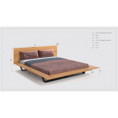 Nova Long - Łóżko