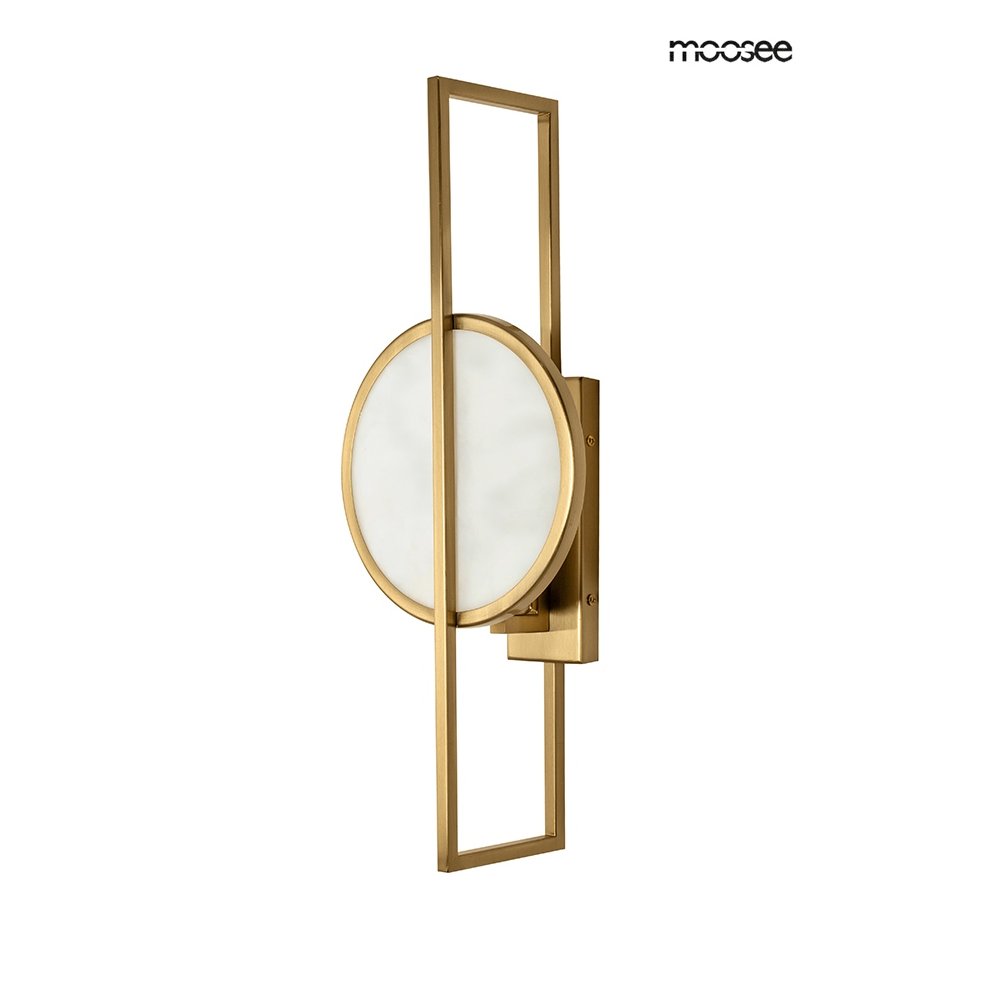 MOOSEE lampa ścienna TROYA złota