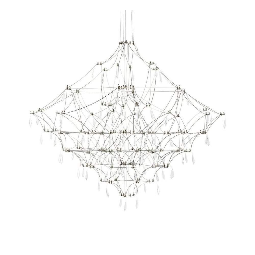 Lampa wisząca CONSTELATION 100 - LED, stal szczotkowana