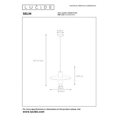 Selin - Lampa wisząca 35