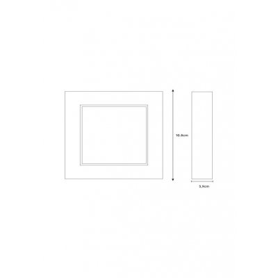 Brice - Plafon kwadratowy 11