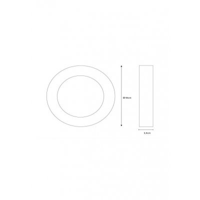 Brice - Plafon okrągły 18